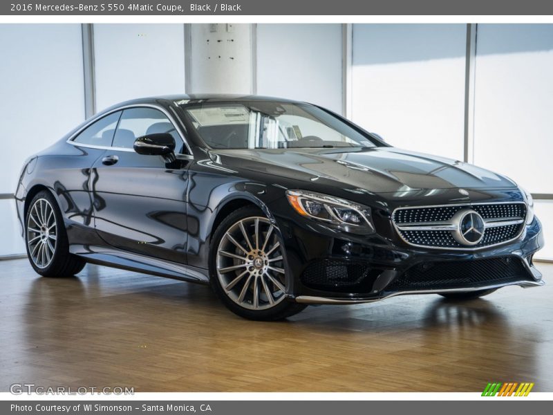 Front 3/4 View of 2016 S 550 4Matic Coupe