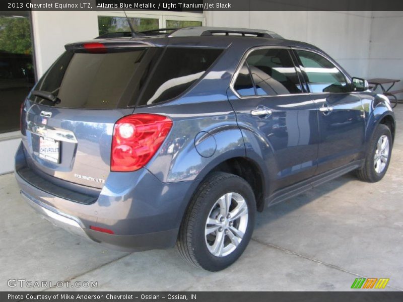 Atlantis Blue Metallic / Light Titanium/Jet Black 2013 Chevrolet Equinox LTZ