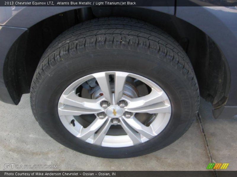 Atlantis Blue Metallic / Light Titanium/Jet Black 2013 Chevrolet Equinox LTZ