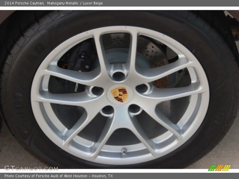 Mahogany Metallic / Luxor Beige 2014 Porsche Cayman