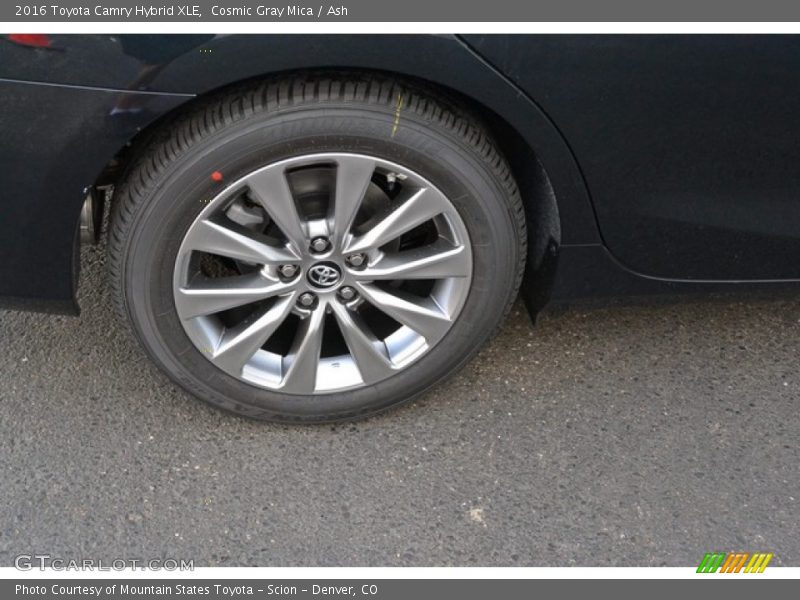 Cosmic Gray Mica / Ash 2016 Toyota Camry Hybrid XLE