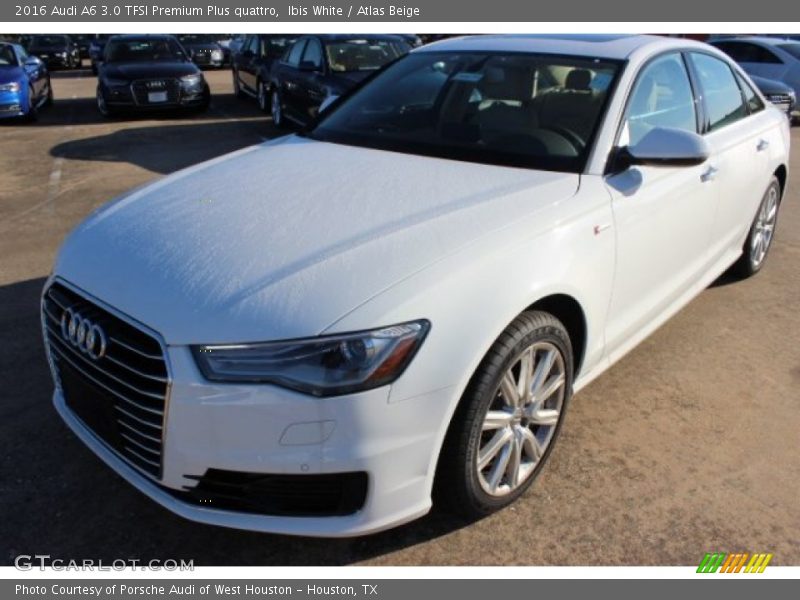 Ibis White / Atlas Beige 2016 Audi A6 3.0 TFSI Premium Plus quattro