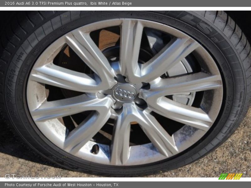Ibis White / Atlas Beige 2016 Audi A6 3.0 TFSI Premium Plus quattro