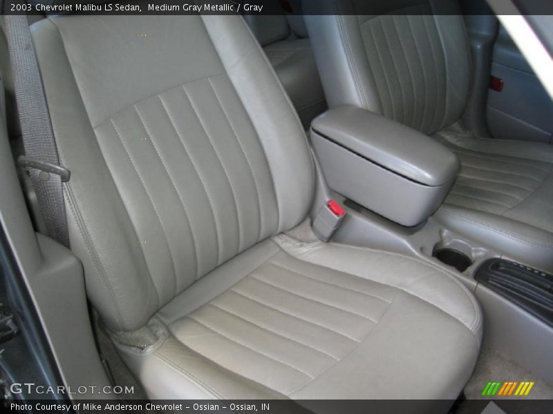 Medium Gray Metallic / Gray 2003 Chevrolet Malibu LS Sedan