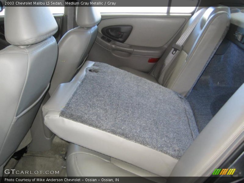 Medium Gray Metallic / Gray 2003 Chevrolet Malibu LS Sedan