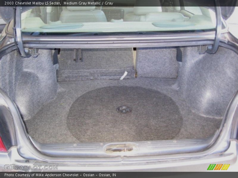 Medium Gray Metallic / Gray 2003 Chevrolet Malibu LS Sedan