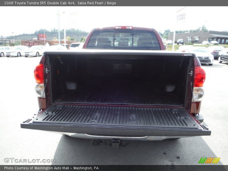 Salsa Red Pearl / Beige 2008 Toyota Tundra SR5 Double Cab 4x4