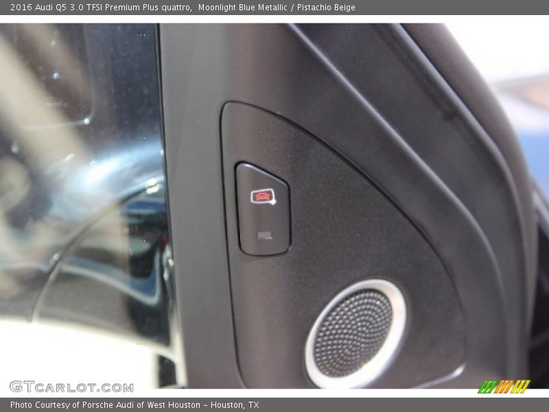 Moonlight Blue Metallic / Pistachio Beige 2016 Audi Q5 3.0 TFSI Premium Plus quattro