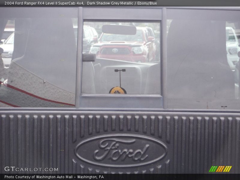 Dark Shadow Grey Metallic / Ebony/Blue 2004 Ford Ranger FX4 Level II SuperCab 4x4