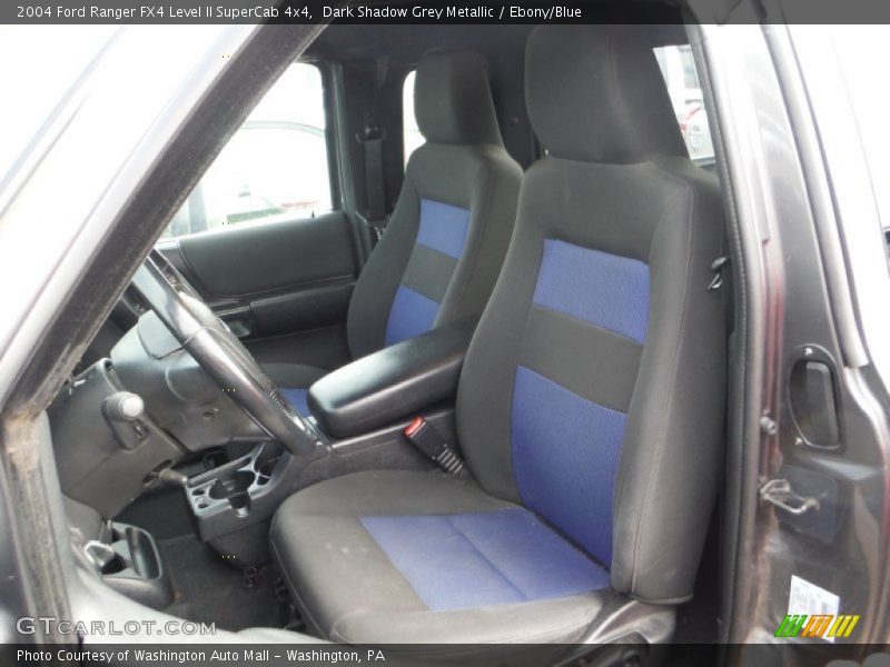  2004 Ranger FX4 Level II SuperCab 4x4 Ebony/Blue Interior