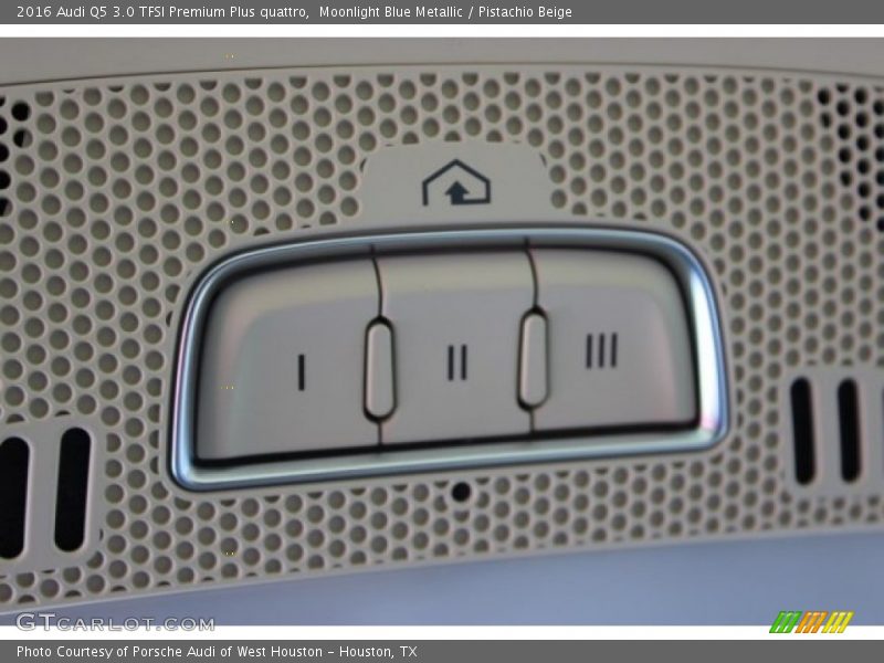 Moonlight Blue Metallic / Pistachio Beige 2016 Audi Q5 3.0 TFSI Premium Plus quattro