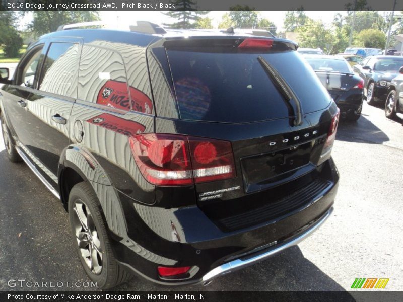 Pitch Black / Black 2016 Dodge Journey Crossroad AWD