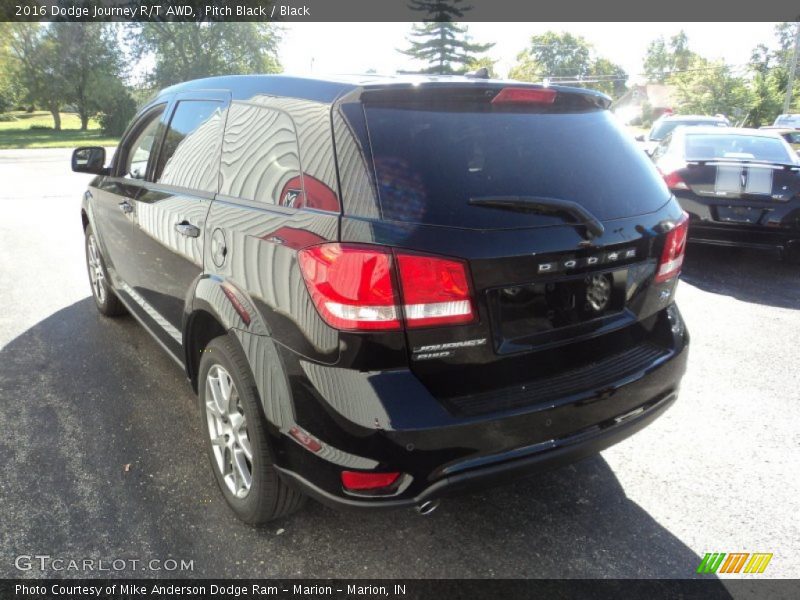 Pitch Black / Black 2016 Dodge Journey R/T AWD