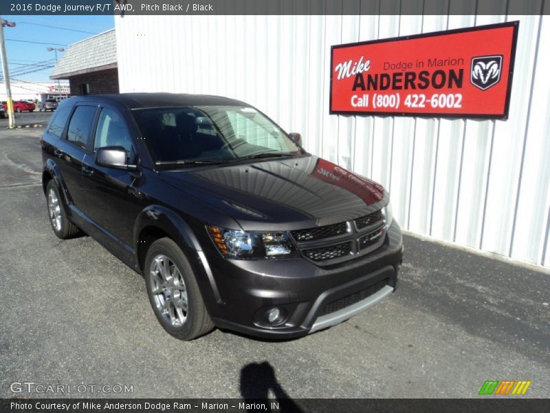 Pitch Black / Black 2016 Dodge Journey R/T AWD
