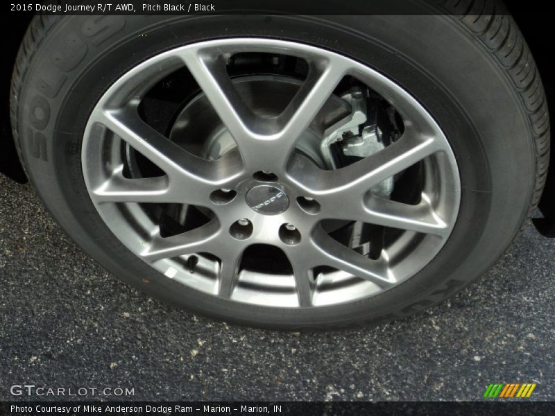Pitch Black / Black 2016 Dodge Journey R/T AWD