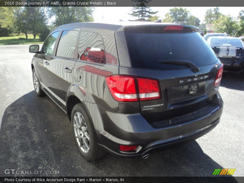 Granite Crystal Metallic / Black 2016 Dodge Journey R/T AWD