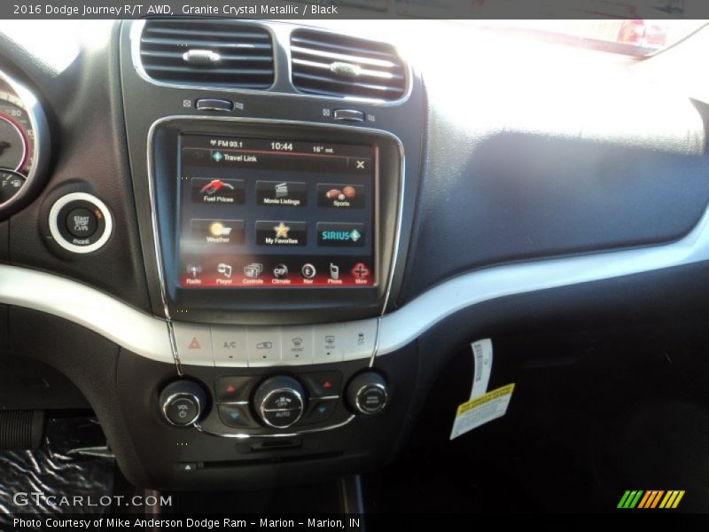 Granite Crystal Metallic / Black 2016 Dodge Journey R/T AWD