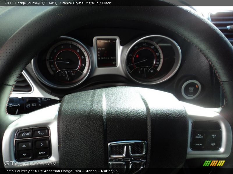Granite Crystal Metallic / Black 2016 Dodge Journey R/T AWD