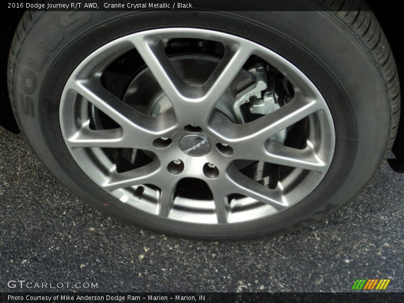 Granite Crystal Metallic / Black 2016 Dodge Journey R/T AWD
