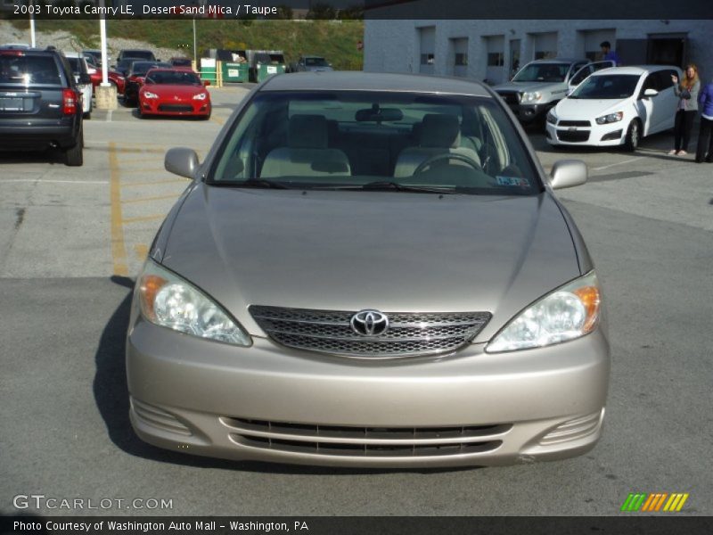 Desert Sand Mica / Taupe 2003 Toyota Camry LE