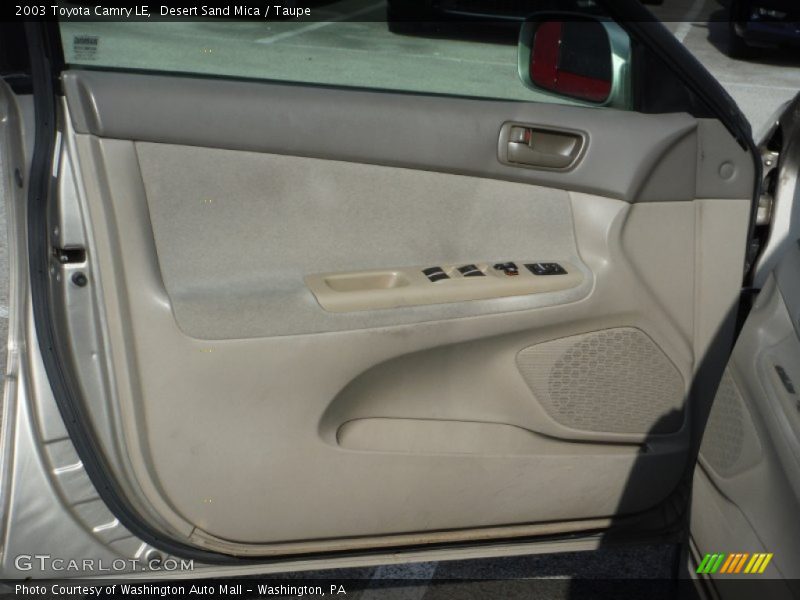 Desert Sand Mica / Taupe 2003 Toyota Camry LE