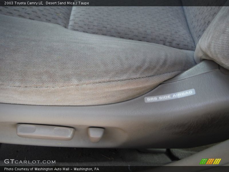 Desert Sand Mica / Taupe 2003 Toyota Camry LE