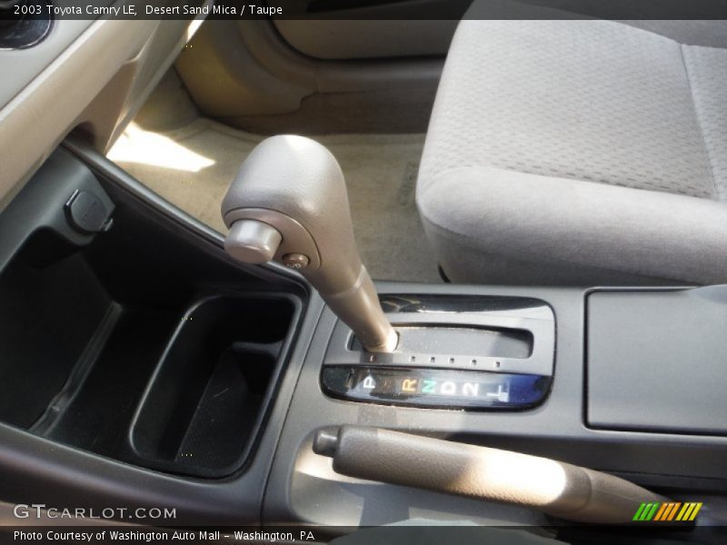 Desert Sand Mica / Taupe 2003 Toyota Camry LE