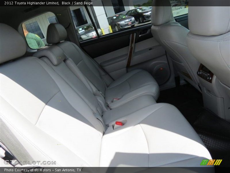 Black / Sand Beige 2012 Toyota Highlander Limited