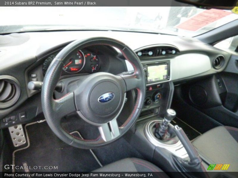Black Interior - 2014 BRZ Premium 