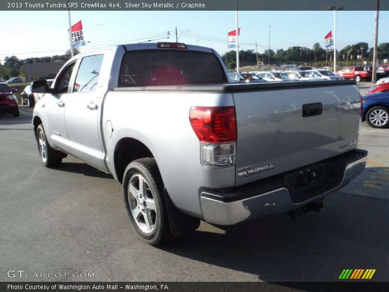 Silver Sky Metallic / Graphite 2013 Toyota Tundra SR5 CrewMax 4x4