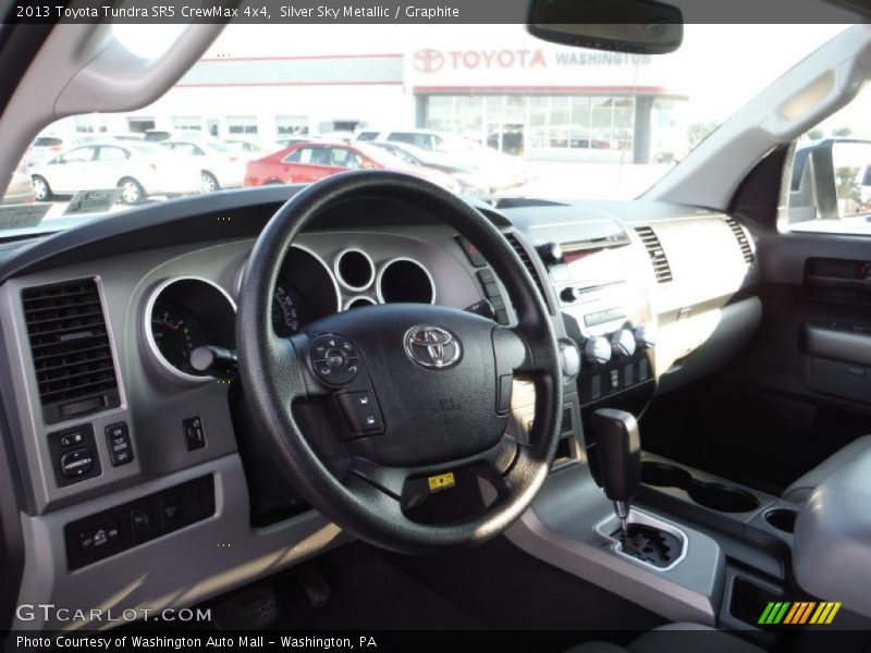 Silver Sky Metallic / Graphite 2013 Toyota Tundra SR5 CrewMax 4x4