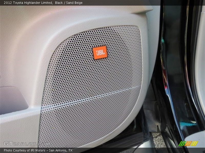 Black / Sand Beige 2012 Toyota Highlander Limited