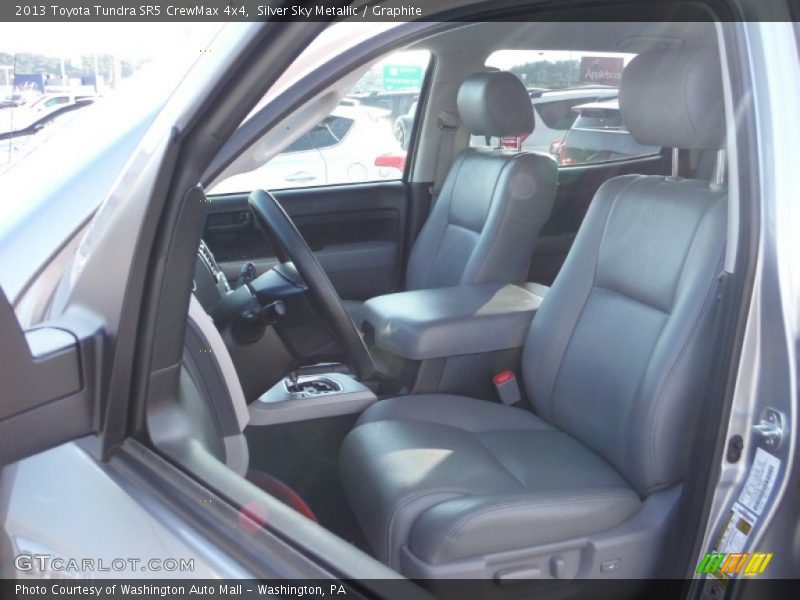 Silver Sky Metallic / Graphite 2013 Toyota Tundra SR5 CrewMax 4x4