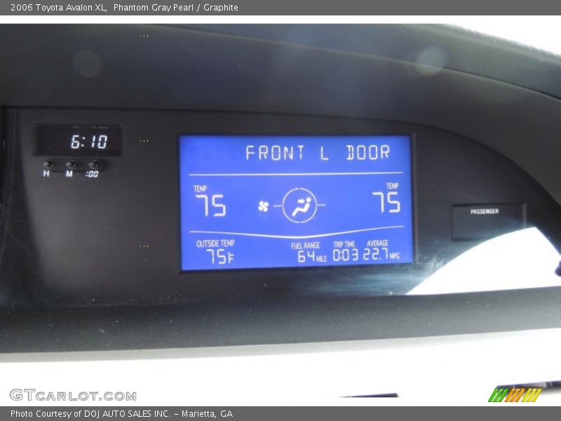 Phantom Gray Pearl / Graphite 2006 Toyota Avalon XL
