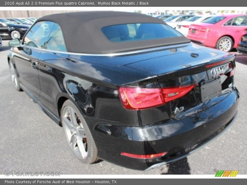  2016 A3 2.0 Premium Plus quattro Cabriolet Mythos Black Metallic