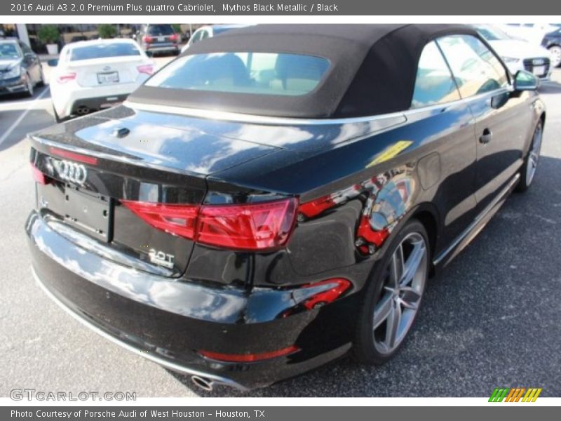 Mythos Black Metallic / Black 2016 Audi A3 2.0 Premium Plus quattro Cabriolet