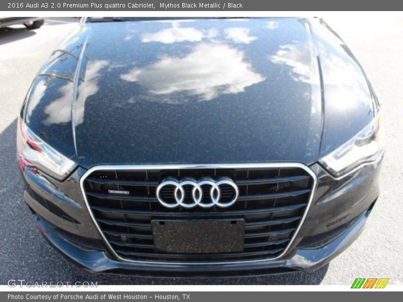 Mythos Black Metallic / Black 2016 Audi A3 2.0 Premium Plus quattro Cabriolet