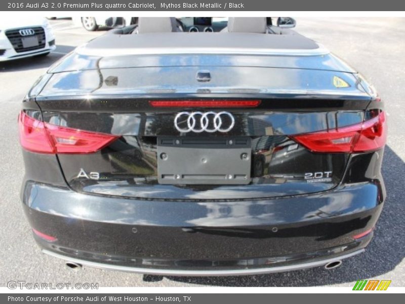 Mythos Black Metallic / Black 2016 Audi A3 2.0 Premium Plus quattro Cabriolet