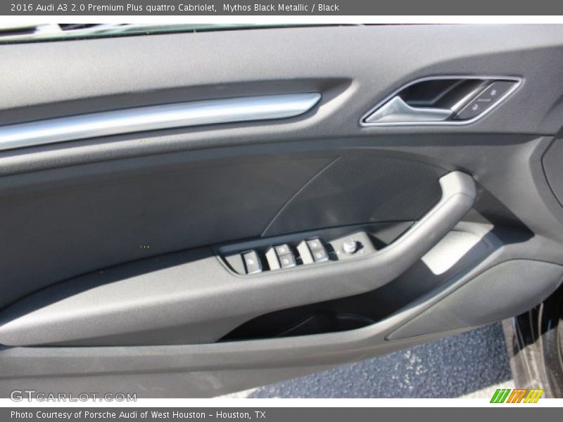 Mythos Black Metallic / Black 2016 Audi A3 2.0 Premium Plus quattro Cabriolet