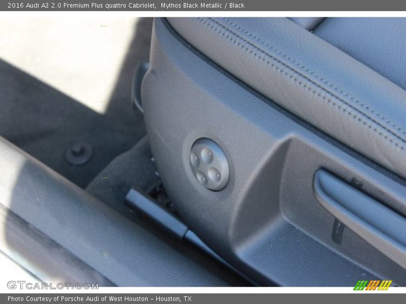 Mythos Black Metallic / Black 2016 Audi A3 2.0 Premium Plus quattro Cabriolet