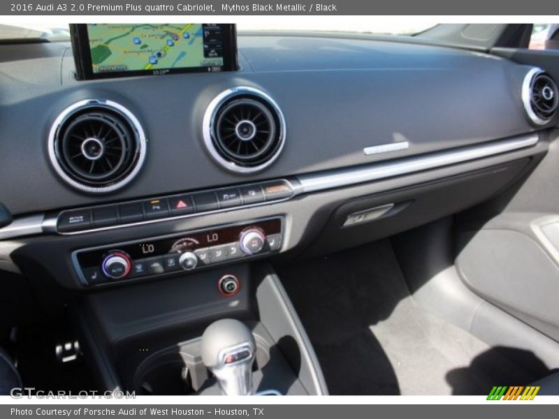 Mythos Black Metallic / Black 2016 Audi A3 2.0 Premium Plus quattro Cabriolet