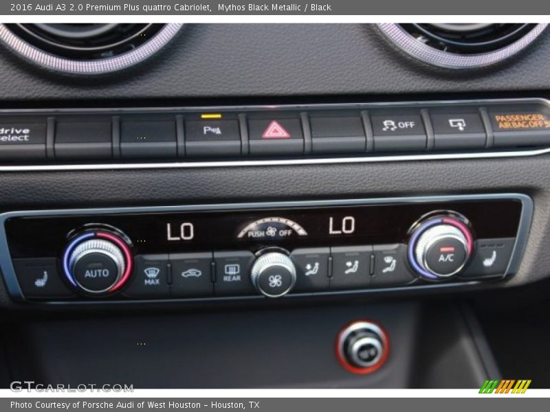 Controls of 2016 A3 2.0 Premium Plus quattro Cabriolet