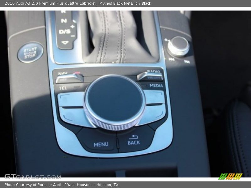 Mythos Black Metallic / Black 2016 Audi A3 2.0 Premium Plus quattro Cabriolet