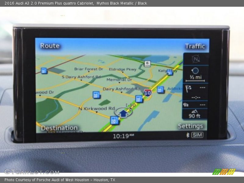 Navigation of 2016 A3 2.0 Premium Plus quattro Cabriolet