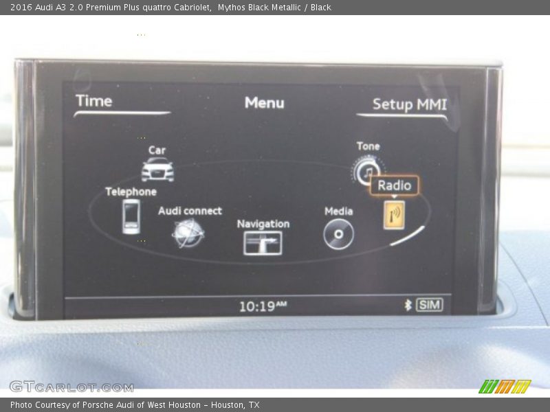 Mythos Black Metallic / Black 2016 Audi A3 2.0 Premium Plus quattro Cabriolet