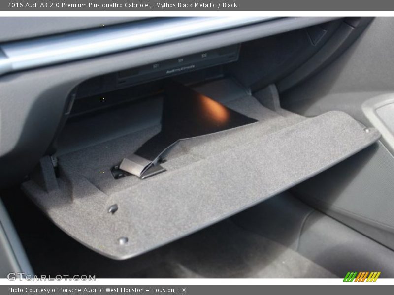 Mythos Black Metallic / Black 2016 Audi A3 2.0 Premium Plus quattro Cabriolet