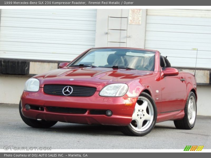 Firemist Red Metallic / Oyster 1999 Mercedes-Benz SLK 230 Kompressor Roadster