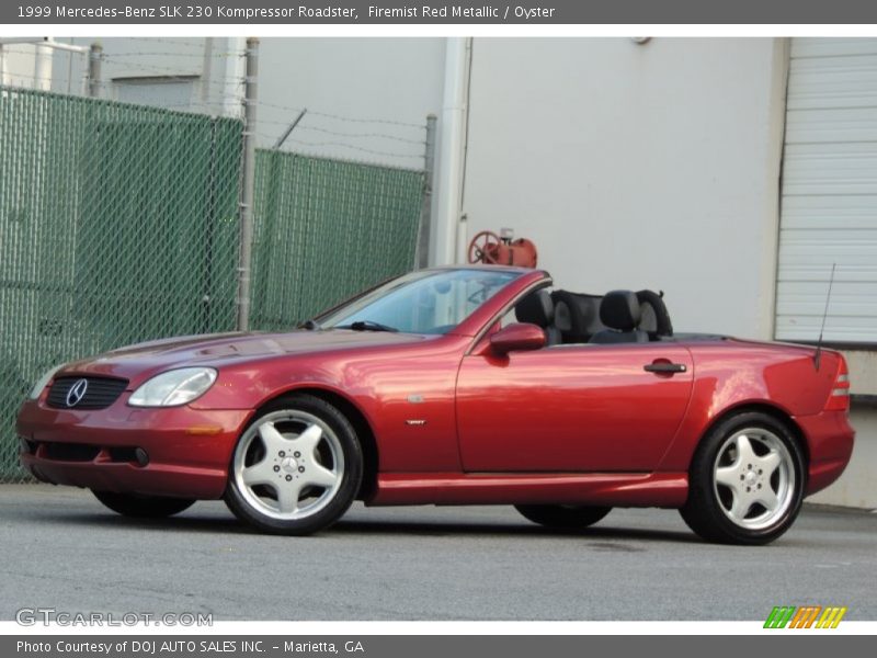 Firemist Red Metallic / Oyster 1999 Mercedes-Benz SLK 230 Kompressor Roadster