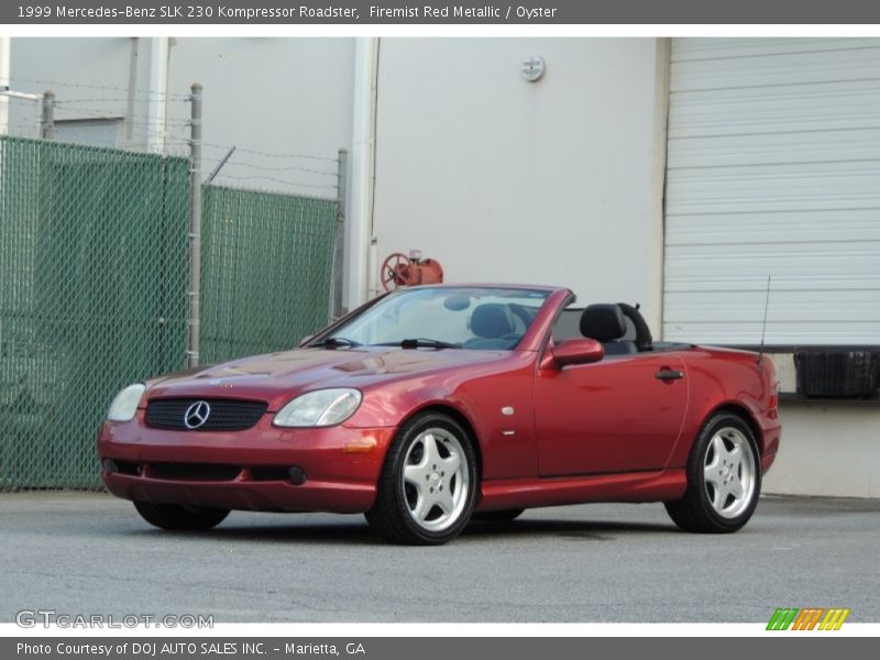 Firemist Red Metallic / Oyster 1999 Mercedes-Benz SLK 230 Kompressor Roadster