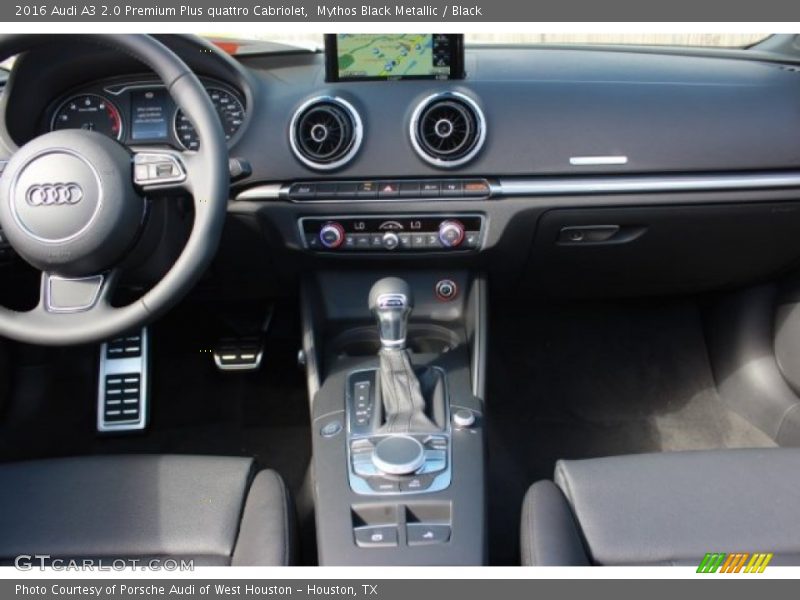 Mythos Black Metallic / Black 2016 Audi A3 2.0 Premium Plus quattro Cabriolet